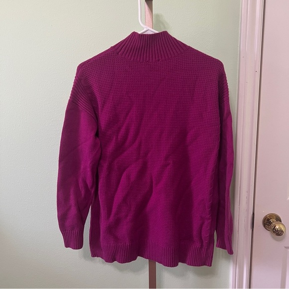 Talbots fushia sweater Medium - Picture 5 of 5